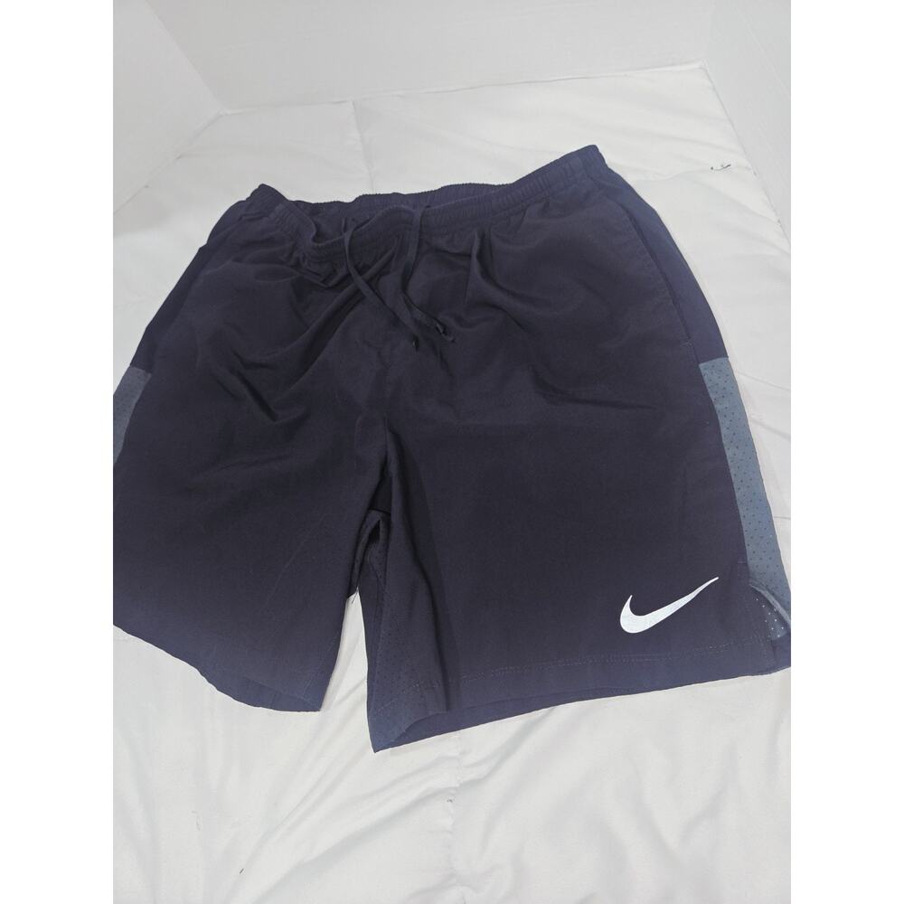 Nike Dri-FIT Training Shorts Mens L Black Training Running Outdoor Pockets 9"